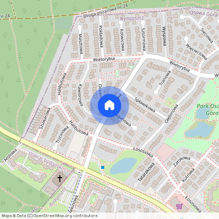 Osowa Góra, ul. Rekinowa, Bydgoszcz
