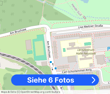 Blick ins Grüne: 3 Zimmer mit offener Küche und Aufzug in Halle (Sa... - Foto 1