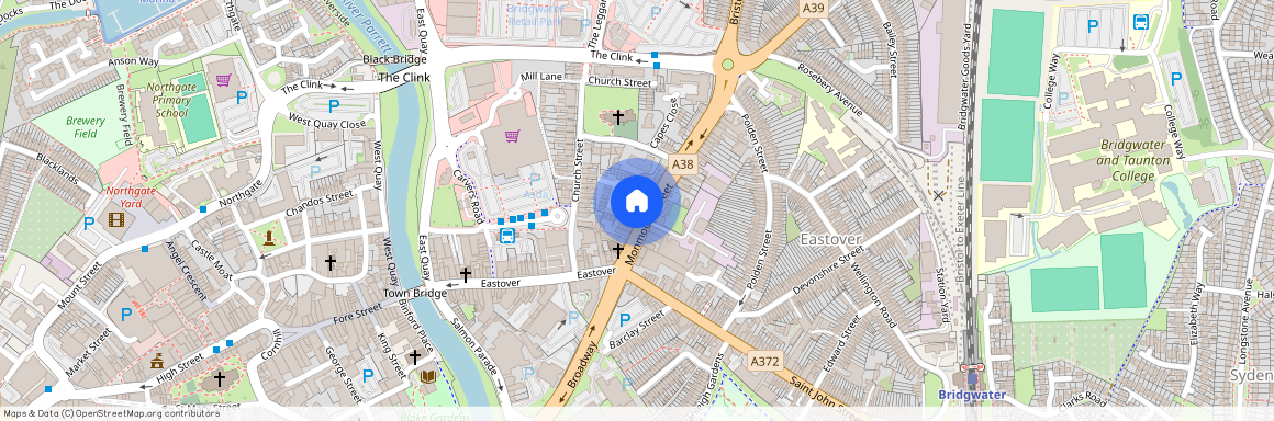 Monmouth Street, Bridgwater, Somerset