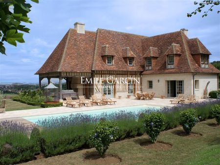 Propriété exceptionnelle surplombant le champ de course avec une vue mer - Piscine - Salle de cinéma - Photo 2