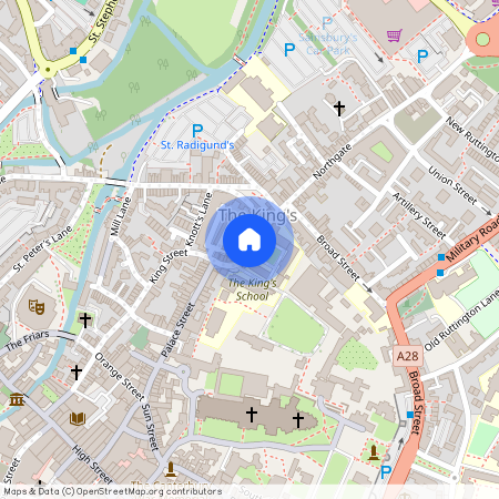 1 Bed. U/F. The Borough, Canterbury