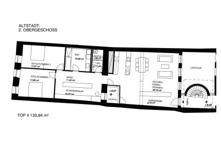 3 Zimmer Altstadtwohnung mit Flair in Innsbruck direkt neben dem goldenen Dachl ab sofort zu mieten - Photo 3