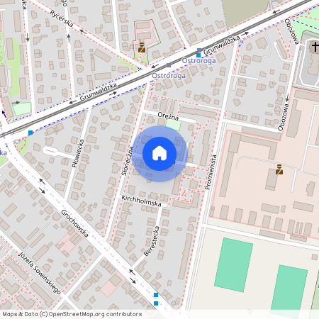 ul. Obronna, Grunwald, Grunwald, Poznań, wielkopolskie