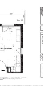 Location Appartement 2 pièces 37m² ST ANDRE DE CUBZAC 33240 - Photo 4