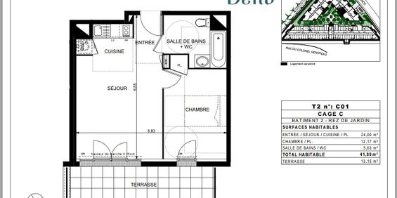 Location Appartement 2 pièces 41m² CASTANET TOLOSAN 31320 - Photo 3