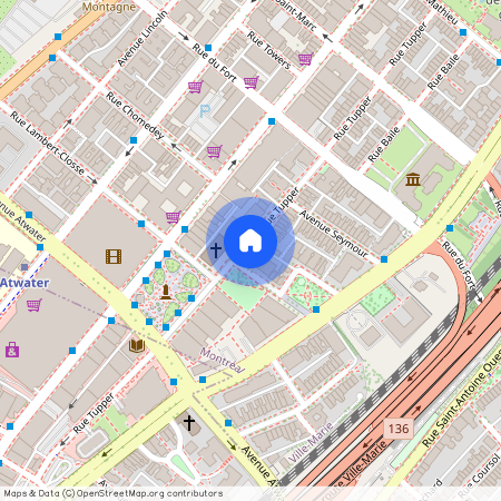 2150, Rue Tupper, app. 13, Montréal (Ville-Marie)