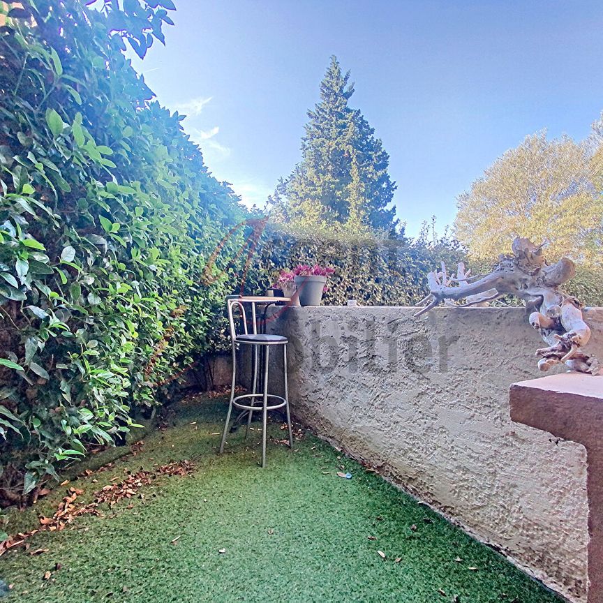 Noves Appartement T2 avec cour + abris, - Photo 1