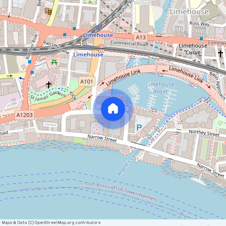 Branch Road, Limehouse, London, E14