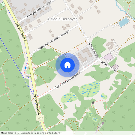 ul. Ignacego Łukasiewicza, Jędrzychów, Zielona Góra, lubuskie