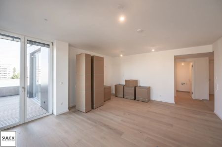 Exklusiv Wohnen im Projekt Grünblick mit U2-Anbindung! 3 Zimmer Erstbezugswohnung inkl. Balkon, Poolnutzung, Fitnessraum, uvm.! - Photo 5