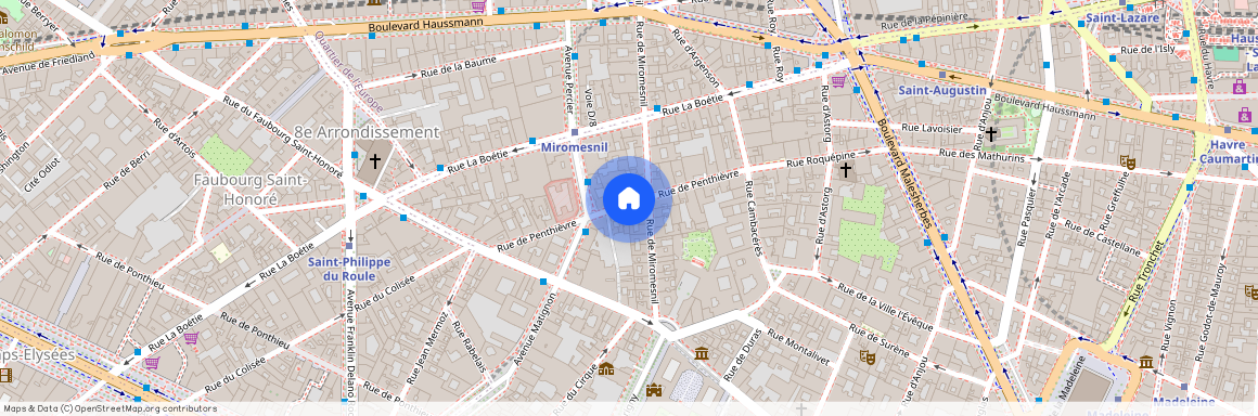 Penthièvre 23, Rue de Penthièvre, Paris