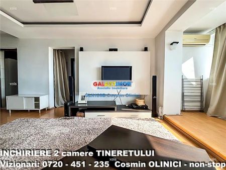 Inchiriere apartament 2 camere Tineretului vedere parc mobilat - Photo 4
