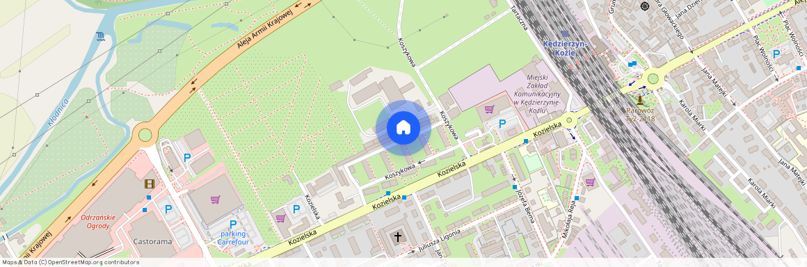 ul. Koszykowa, Pogorzelec, Kędzierzyn-Koźle, kędzierzyńsko-kozielski, opolskie