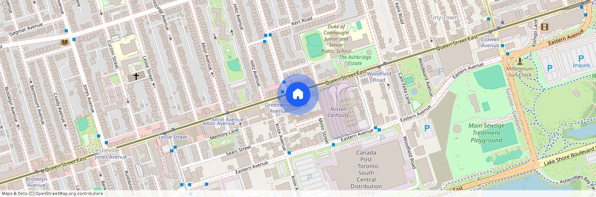 1381 Queen Street E #A, Toronto, Greenwood-Coxwell