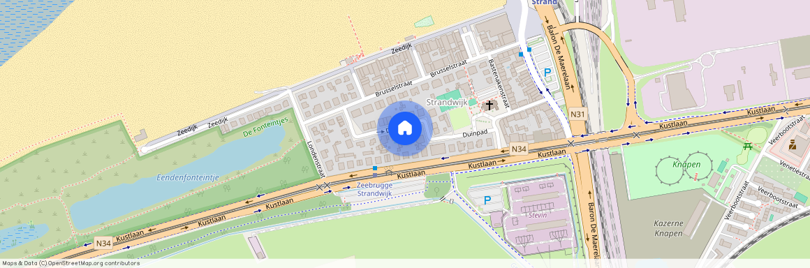 Duinpad 13 -/GR - 8380 Zeebrugge