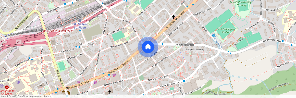 9000, St. Gallen, Rorschacher Strasse, 186