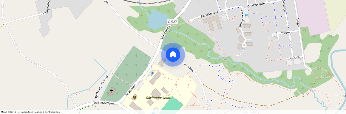 Hedvägen, Rävlanda