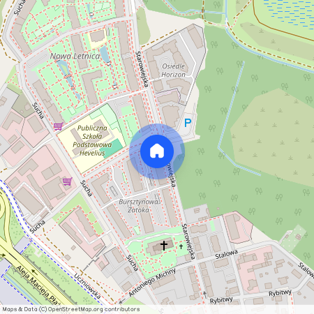 ul. Starowiejska, Letnica, Gdańsk, pomorskie