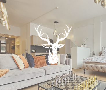 Exklusive Wohnung im Loft-Style vollständig möbliert monatlich anmi... - Foto 1