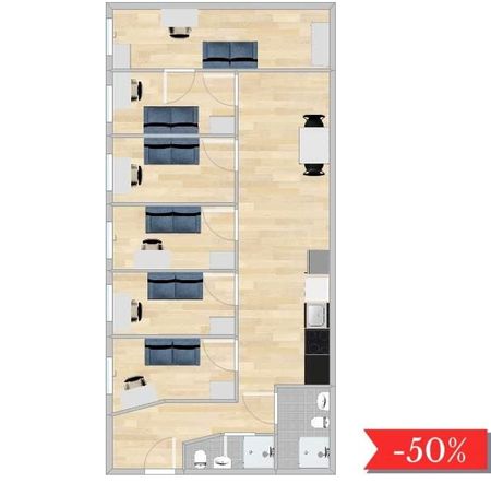 Pokój, ul. Piotrkowska - Фото 3