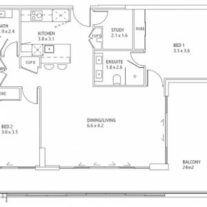 Brand New 2-Bedroom Apartment + Study in Prime Wollongong Location - Photo 3