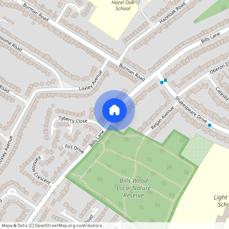 Bills Lane, Shirley, Solihull, West Midlands, B90