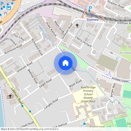 Edgell Road, Staines, TW18