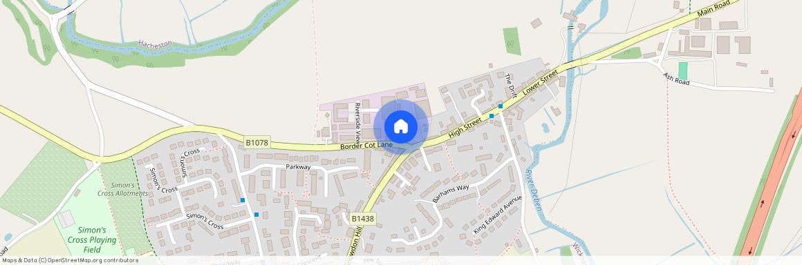 Border Cot Lane. Wickham Market, IP13 0RE