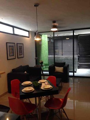 Departamento amueblado en privada con piscina y área social - Photo 1