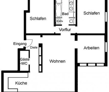 St. Georg -Alsternähe- Lange Reihe - moderne Loftwohnung mit Balkon... - Foto 2