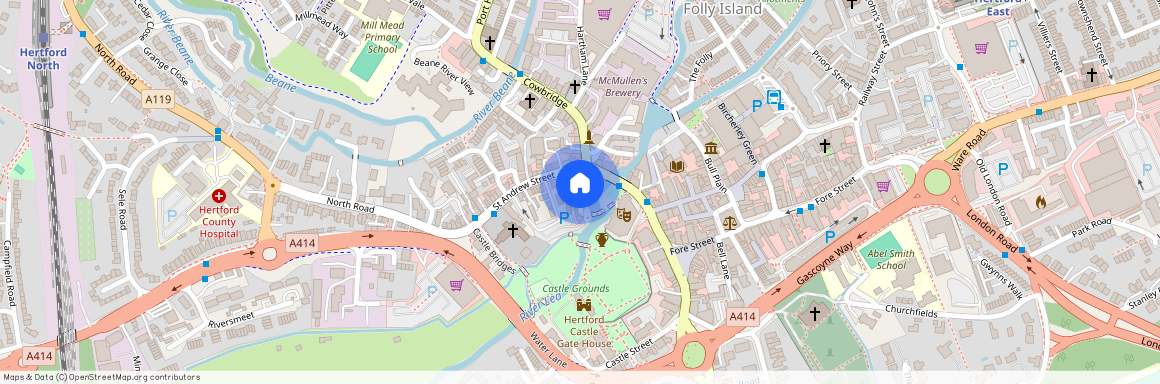 Mill Bridge Mews, Hertford, Hertfordshire, SG14