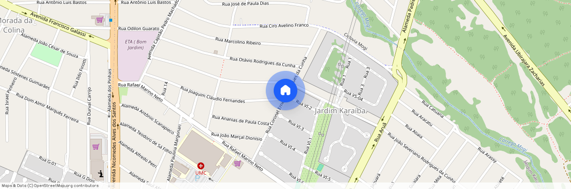 Rua Coronel Ernesto Rodrigues da Cunha - Jardim Karaíba, Uberlândia - MG