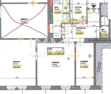 Praktische 3 Zimmer Wohnung! Unbefristet und Ablösefrei! - Foto 4