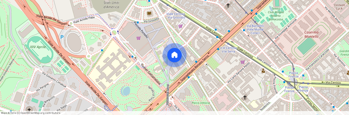 Via Vico Magistretti, Milan, Lombardy 20149