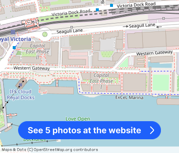 Marmara Apartments, Western Gateway, Royal Victoria Docks, London, ... - Photo 1