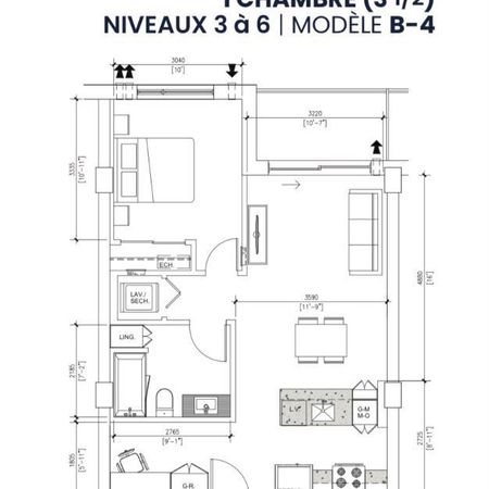 Disponible-Limoilou- 3 1/2 libre 1 juillet.Emplacement idéal. - Photo 4