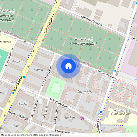 Sorgenfrivägen 29A, Östra Sorgenfri