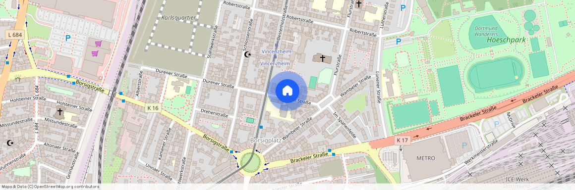 Dürener Straße 17, 44145 Dortmund