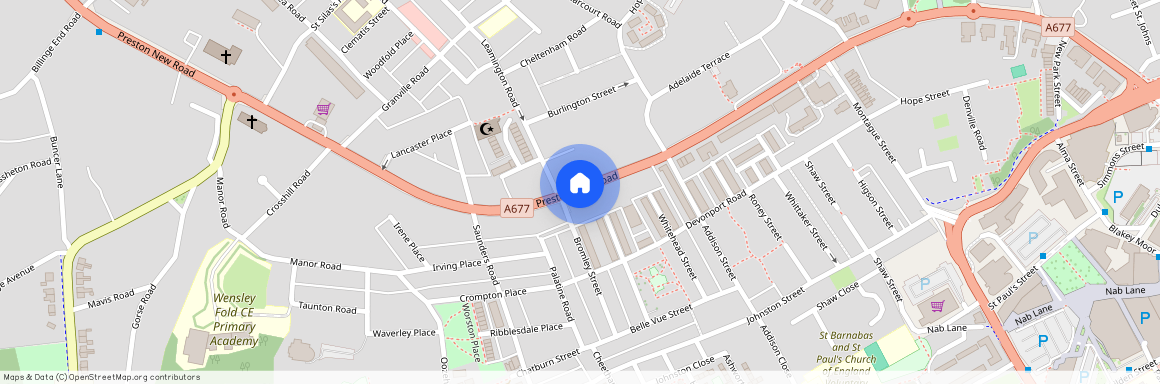 Preston New Road, BB2, BB2 6BN, Blackburn
