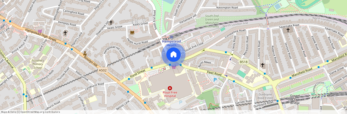 Savernake Road, South End Green, NW3