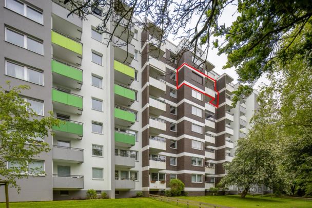 ***Gemütliches Zuhause in Bremen-Kattenturm: Möblierte 2-Zimmer-Wohnung mit Balkon zu vermieten - Photo 1