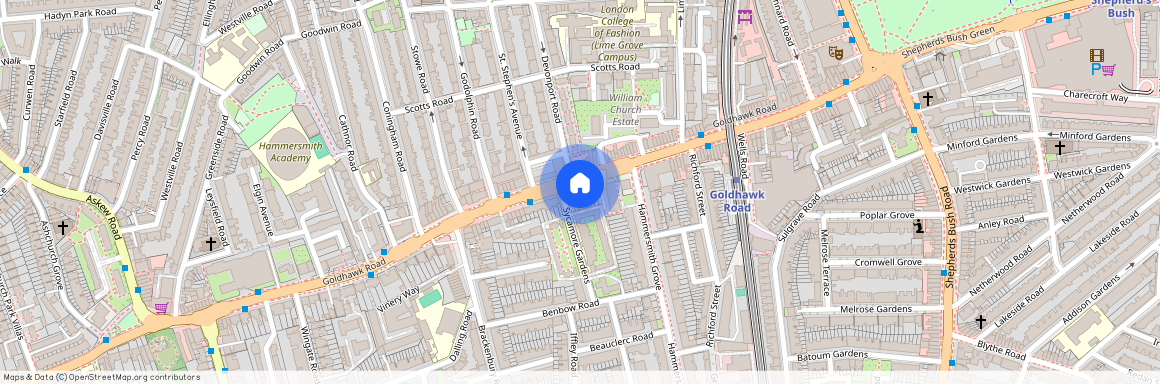 Goldhawk Road, London, W12