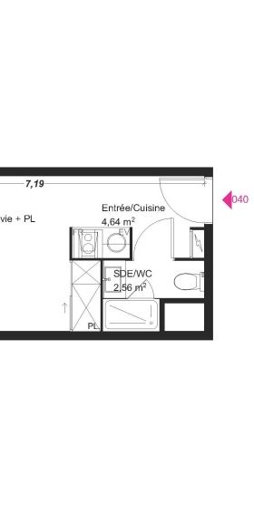 Location Appartement 1 pièce 22m² FRANQUEVILLE ST PIERRE 76520 - Photo 2