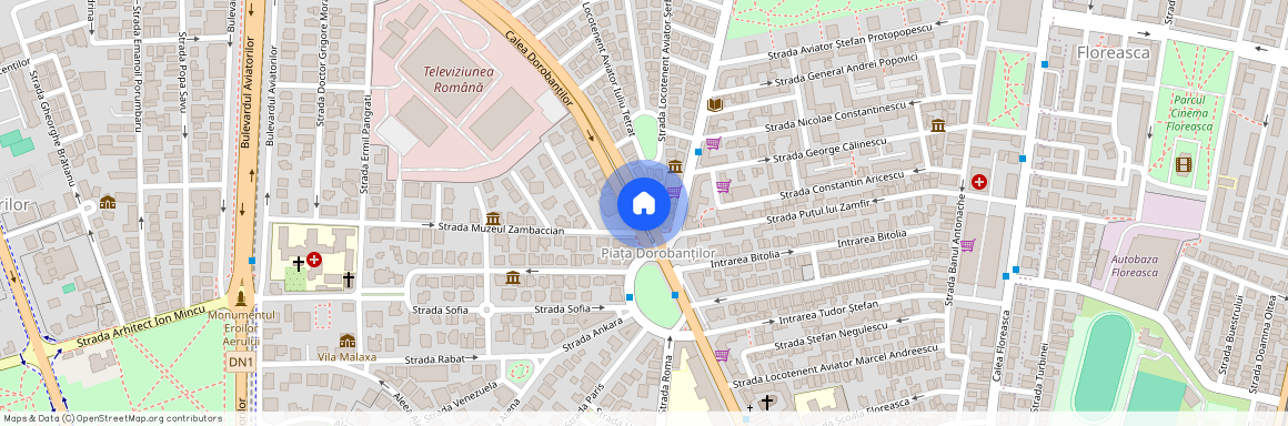 Piața Dorobanți, Calea Dorobanților, Dorobanți, Sector 1, Bucharest, 010583, Romania