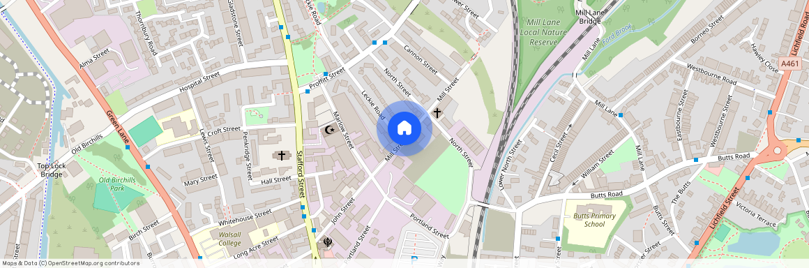 WalsallMill Street, WS2 8AN, Wolverhampton