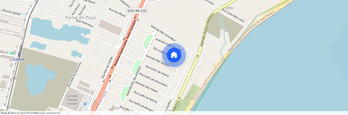 Rua Golfo de Anadyr, Intermares, Cabedelo