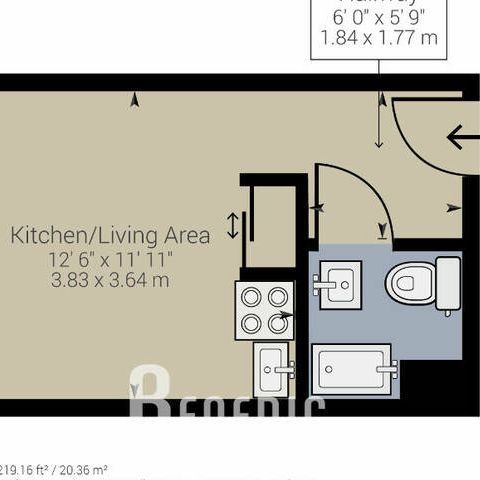 Studio NANCY - secteur hôpital central - Photo 1