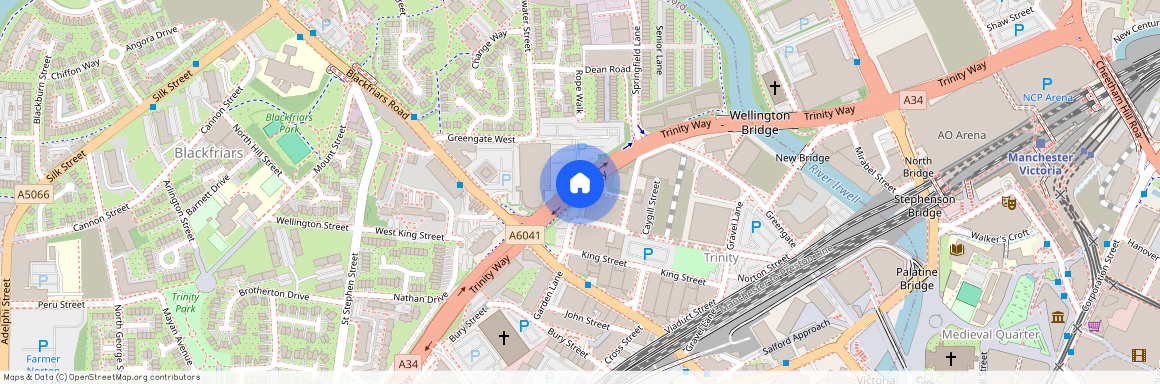 Trinity Way, Salford, M3