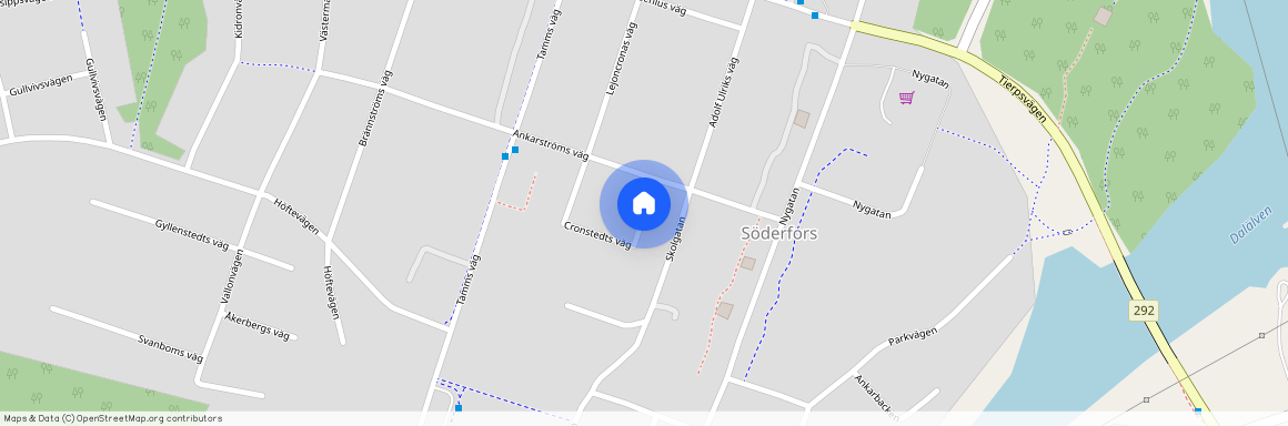 Cronstedts Väg, Tierp