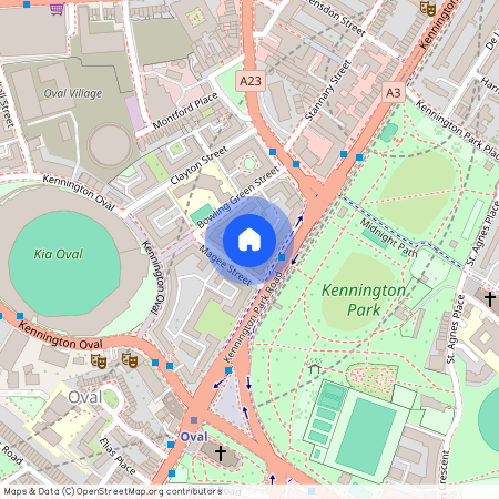 Clayton Street, Kennington, London, SE11